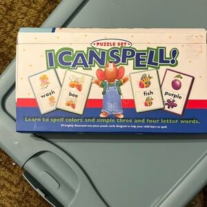 Never used Spicebox I Can Spell! Puzzle set. 39 pcs.